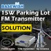 CZE-15A 15W/3W FM Transmitter with 1/4 wave GP aluminum Antenna Kit