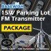 CZE-15A 15W/3W FM Transmitter with 1/4 wave GP aluminum Antenna Kit