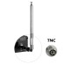 Telescopic Antenna for CZE-7C FM Transmitter, with TNC 50 Ohm Connector 0~7W 87-108MHz Adjustable Antenna