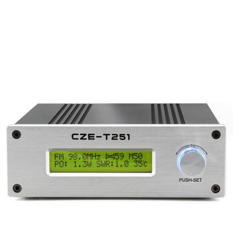 CZE-T251 0W to 25W FM Transmitter 